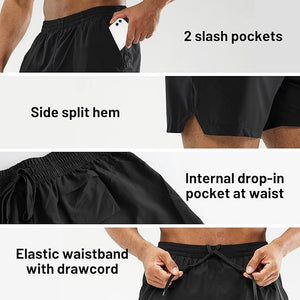 Black 5inch Shorts