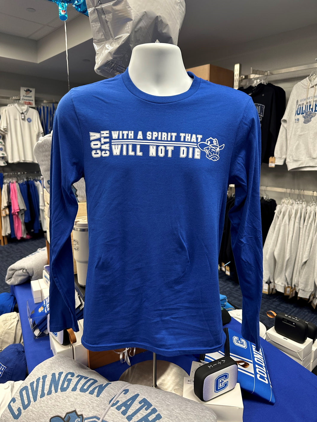 Royal Blue Long Sleeve WSTWND Shirt