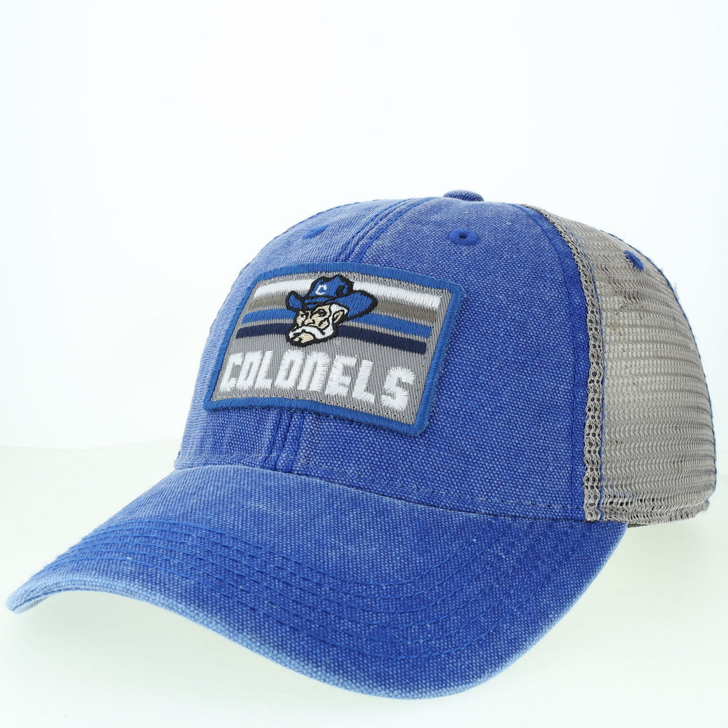 Royal Trucker with Lined patch