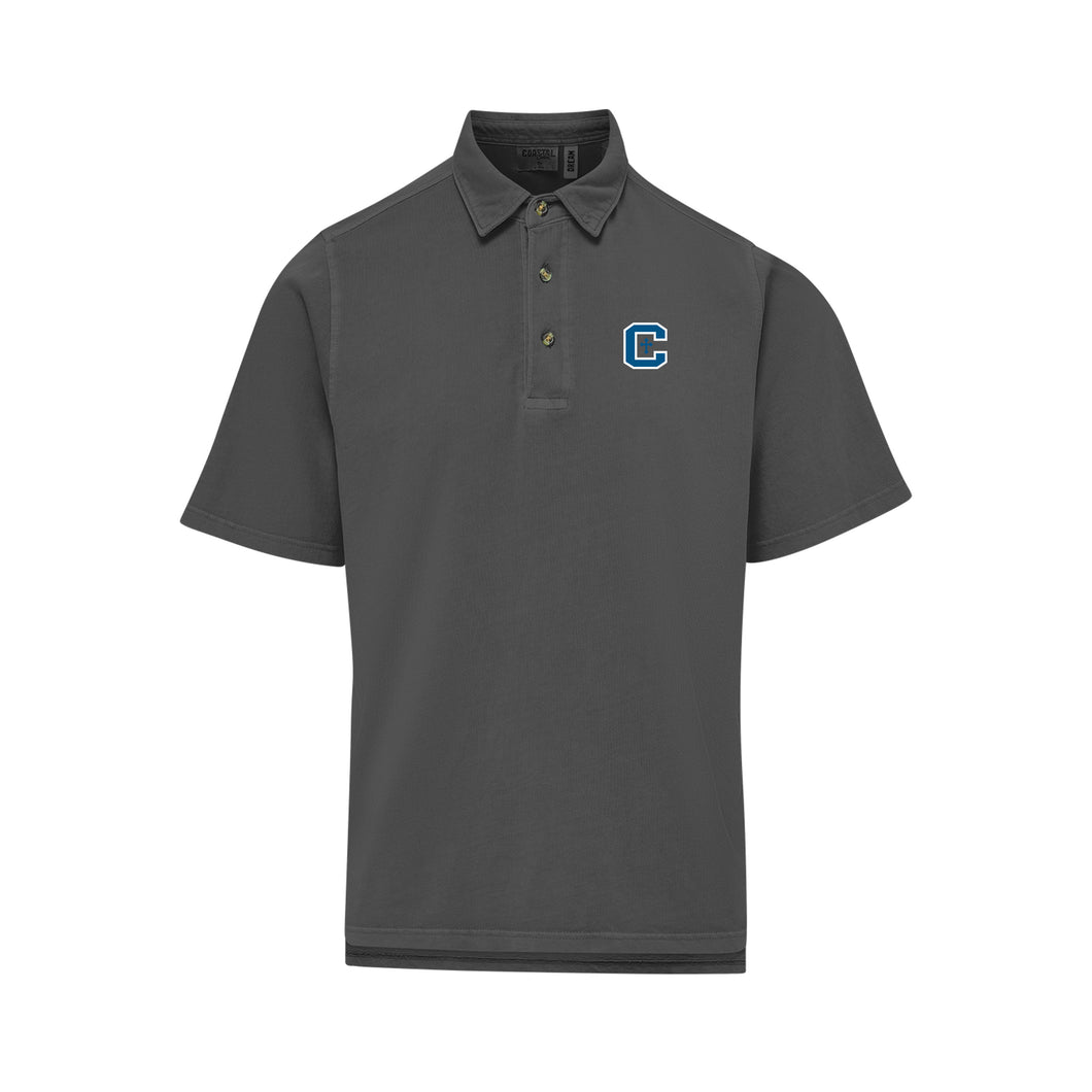 Dark Grey Soft Wash Polo