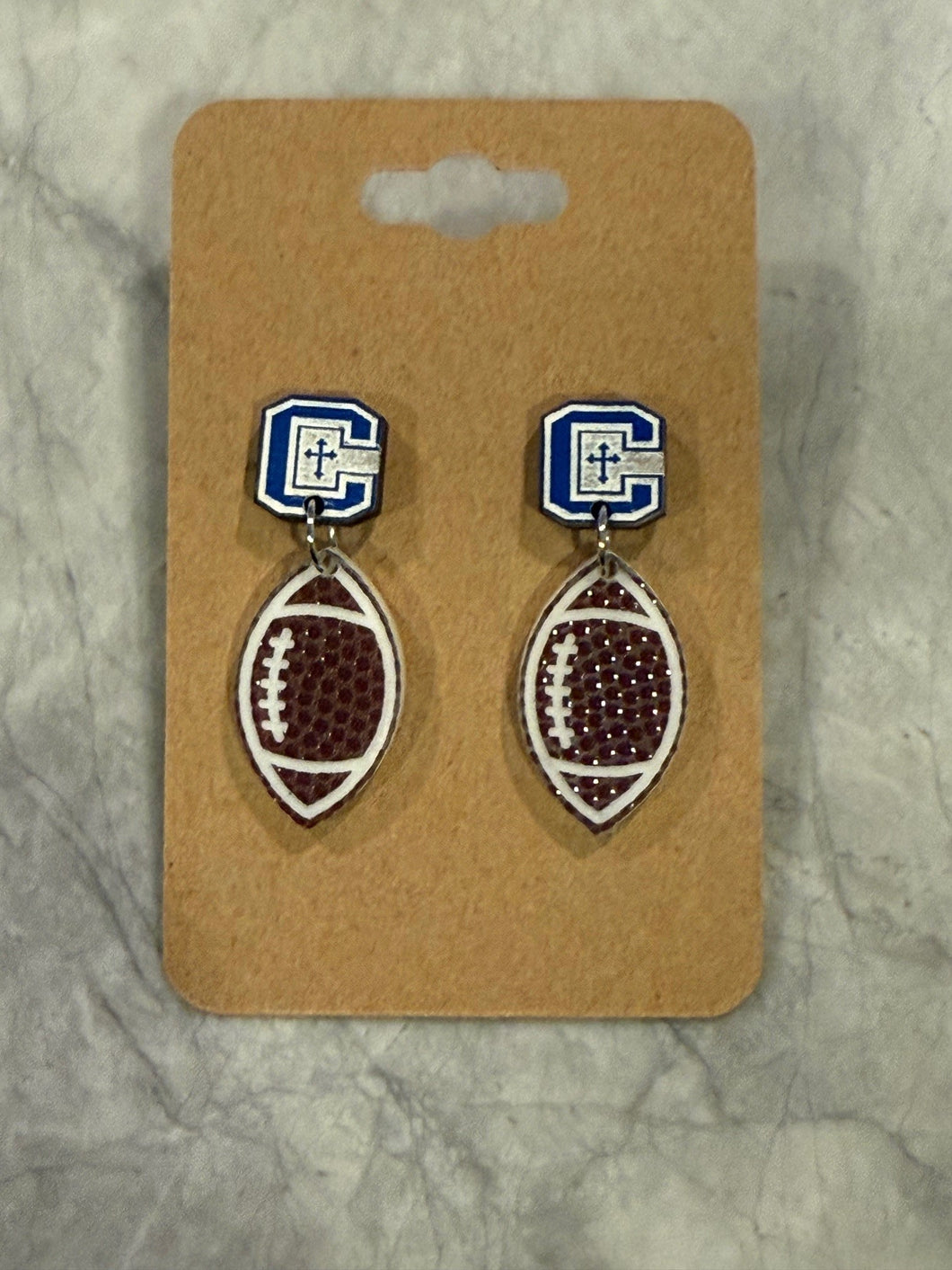 Football Earrings