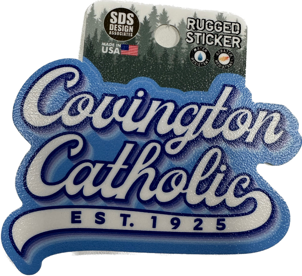 Lt Blue 1925 Rugged Sticker