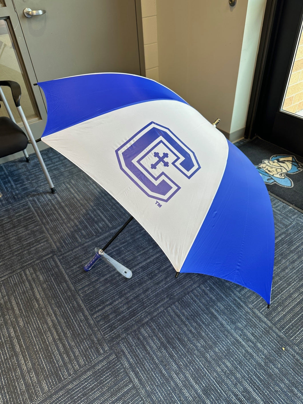 Blue/White Golf Umbrella