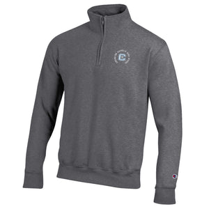 Charcoal Grey Champion Powerblend 1/4 Zip