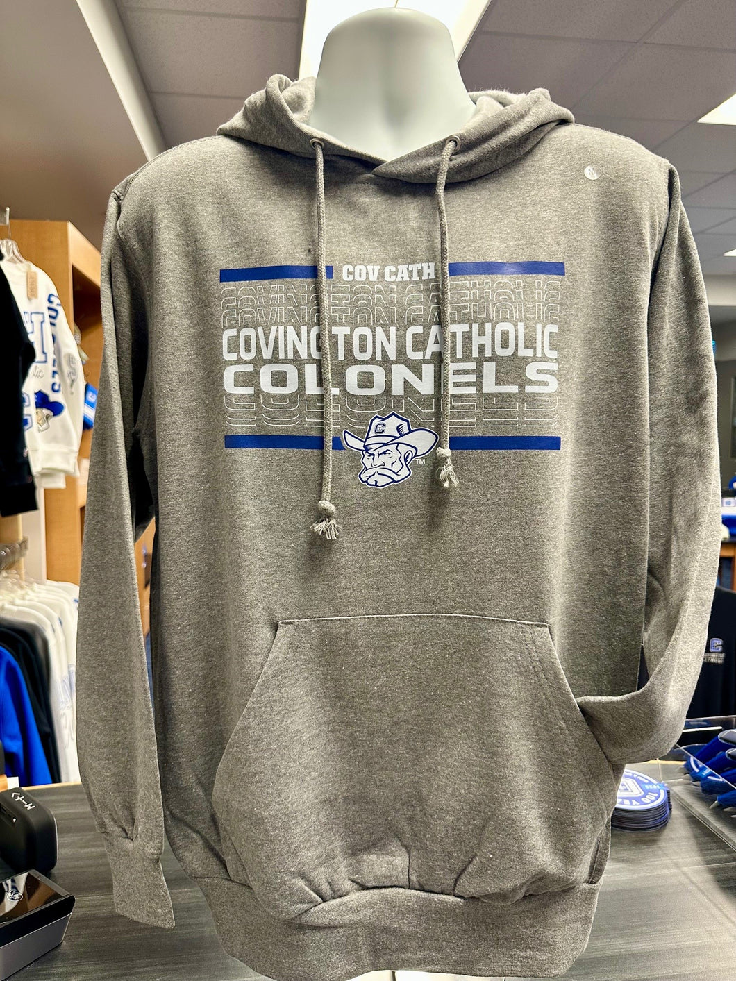 Grey MV Colonels Hoodie