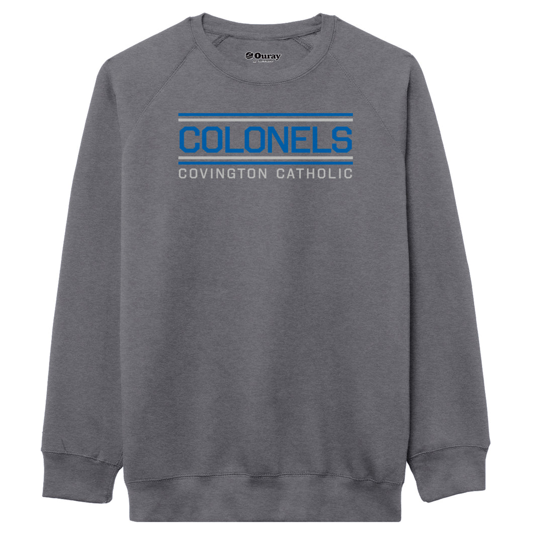 Dark Grey Colonels Crewneck