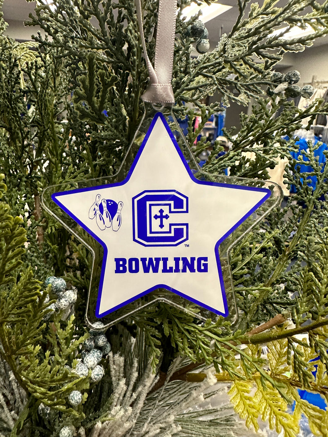 Bowling Star Ornament