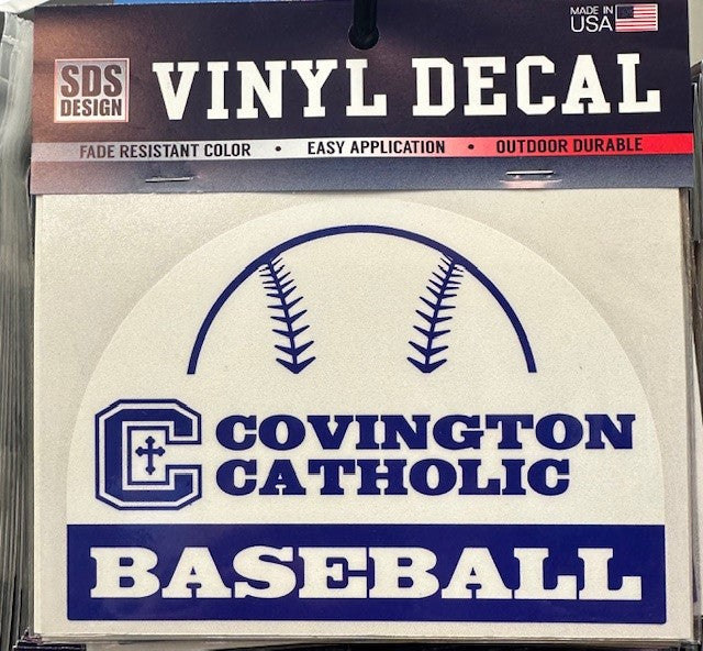 6 inch Baseball Decal