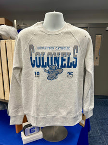 Vintage Grey Colonels Crewneck