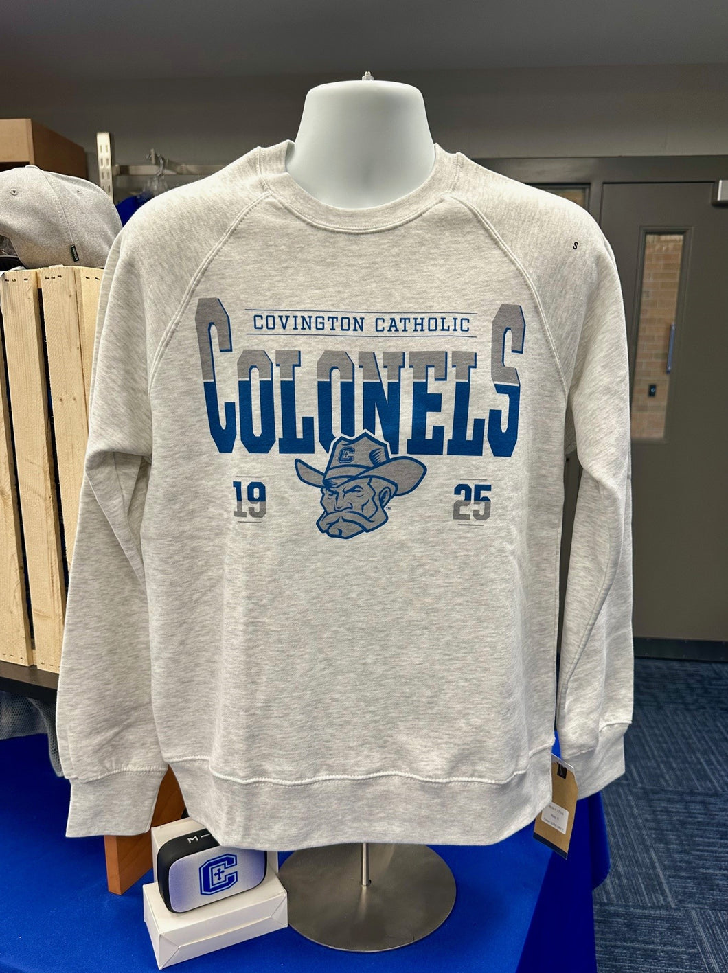 Vintage Grey Colonels Crewneck