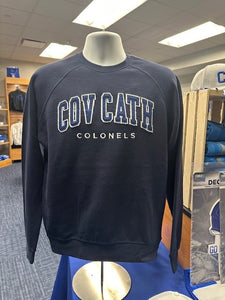 Navy Applique Crewneck