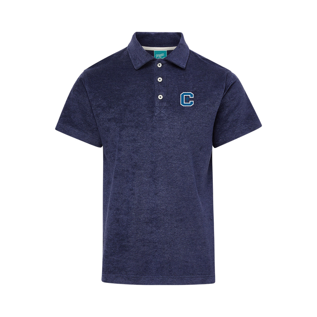 Navy Terry Polo