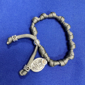 St Michael  Paracord Rosary Bracelet