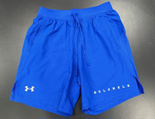 Load image into Gallery viewer, UA Royal Blue Colonels 7&quot; Shorts
