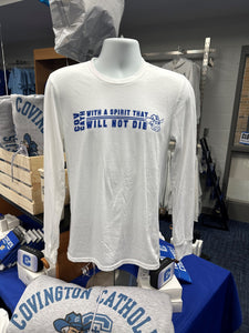 White Long Sleeve WSTWND Shirt