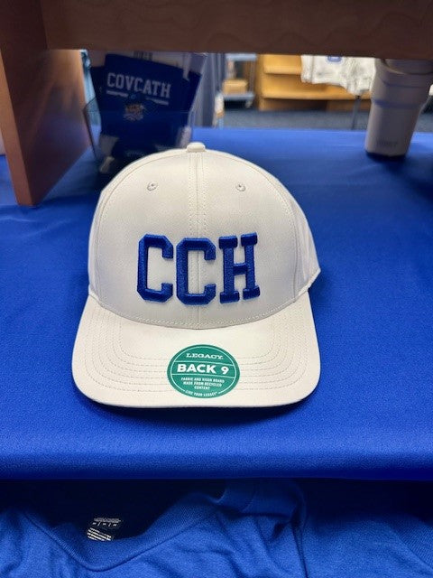 White Back 9 adjustable CCH Hat