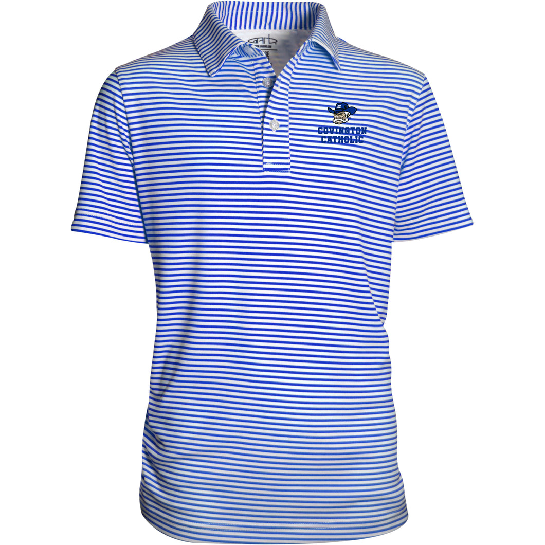 Youth Striped Polo