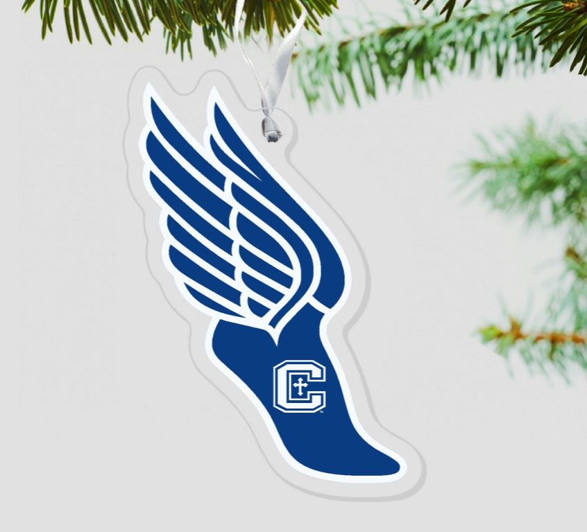 Winged Running Shoe Ornament