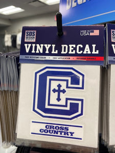 "C" Logo Decal - Cross Country