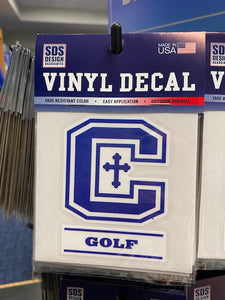 "C" Logo Decal - Golf