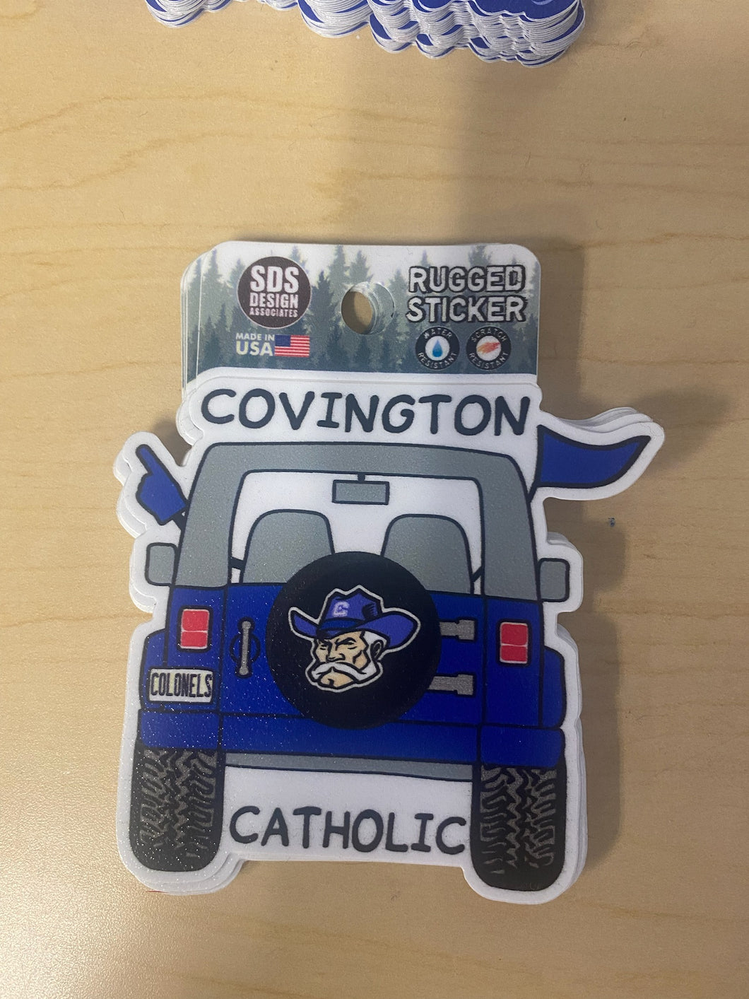 Covington Catholic Jeep Decal