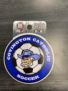 Colonel Soccer Rugged Sticker
