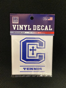 "C" Logo Decal - Tennis