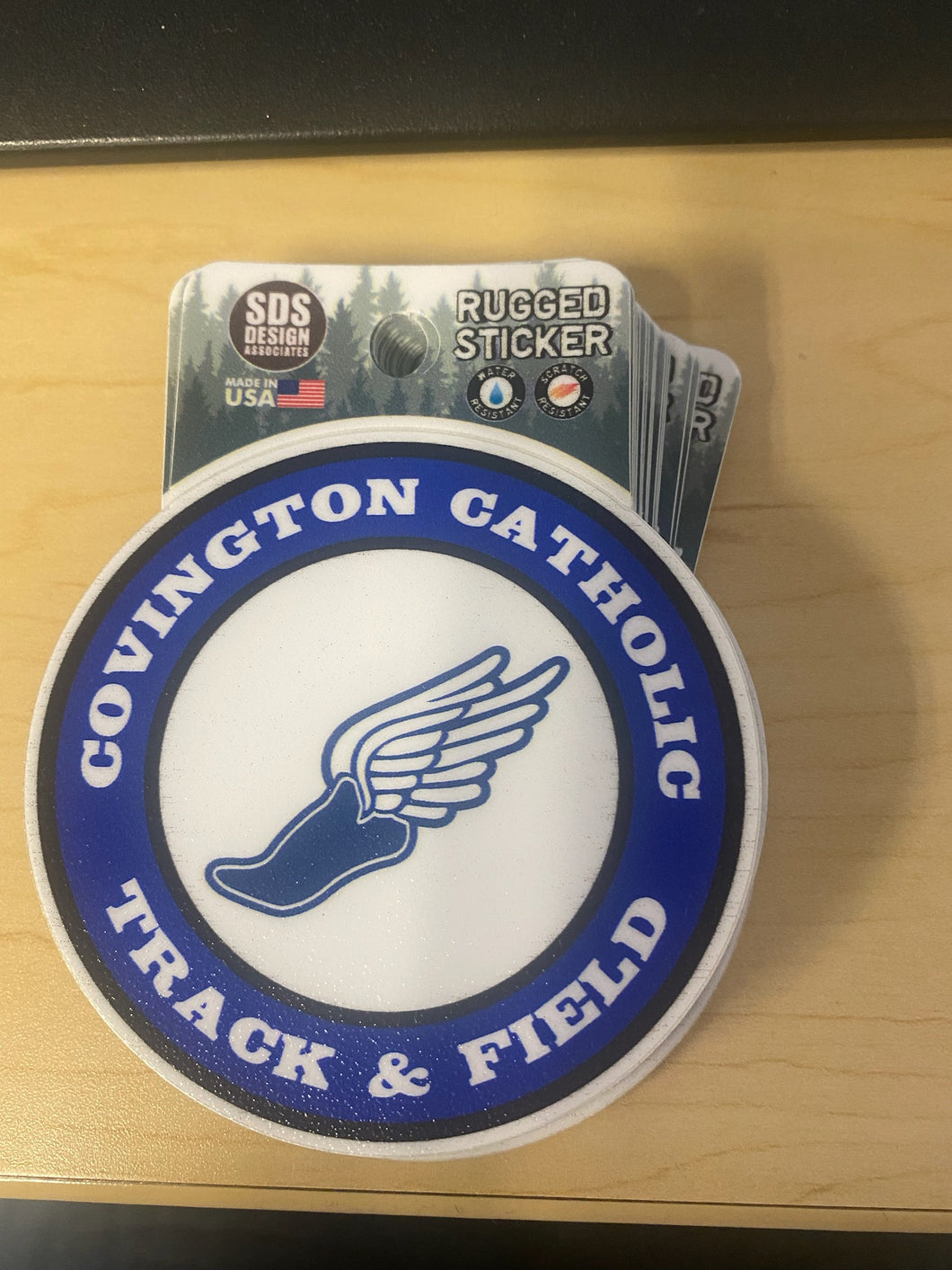 Track and Field Decal